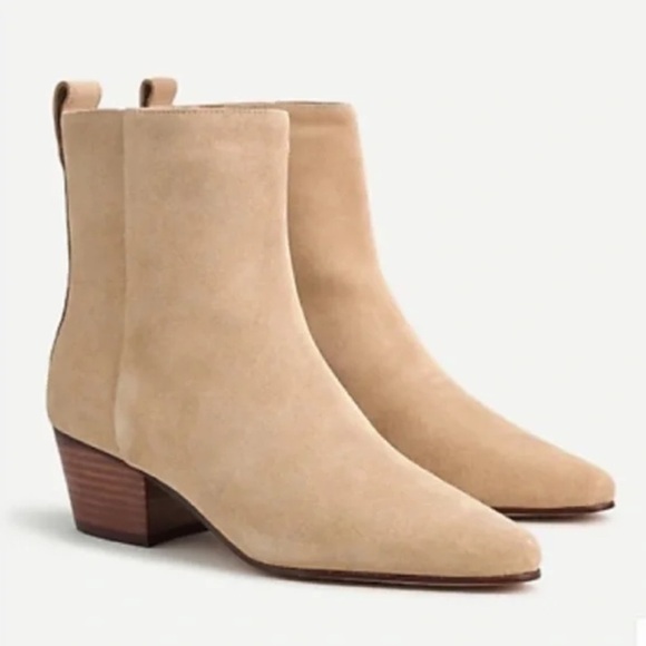 J. Crew | Women’s Suede Ankle Boots Size 7 NWOB - Picture 1 of 8
